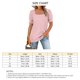thumbnail image 4 of Blusa de mujer de fibra de poliéster de color puro para citas Cuello cuadrado Shirred Top Puff manga corta, 4 of 5