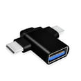 thumbnail image 2 of 2-in-1 Type-C Micro USB OTG Adapter Data Transmission Converter for Tablet Phone Laptop, 2 of 8