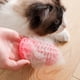 thumbnail image 5 of Cepillo de masaje antipicazón para perros y gatos | Peine de 63 dientes redondos | Cerdas suaves para un aseo suave y relajante | Incluye pata de mesa, 5 of 6