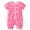 Hot Pink, variant on Penkiiy Baby Boys and Girls' Summer Short Sleeve One-Piece Romper Cute Cartoon Zipper Jumpsuit Outfits 6-9 Months Khaki