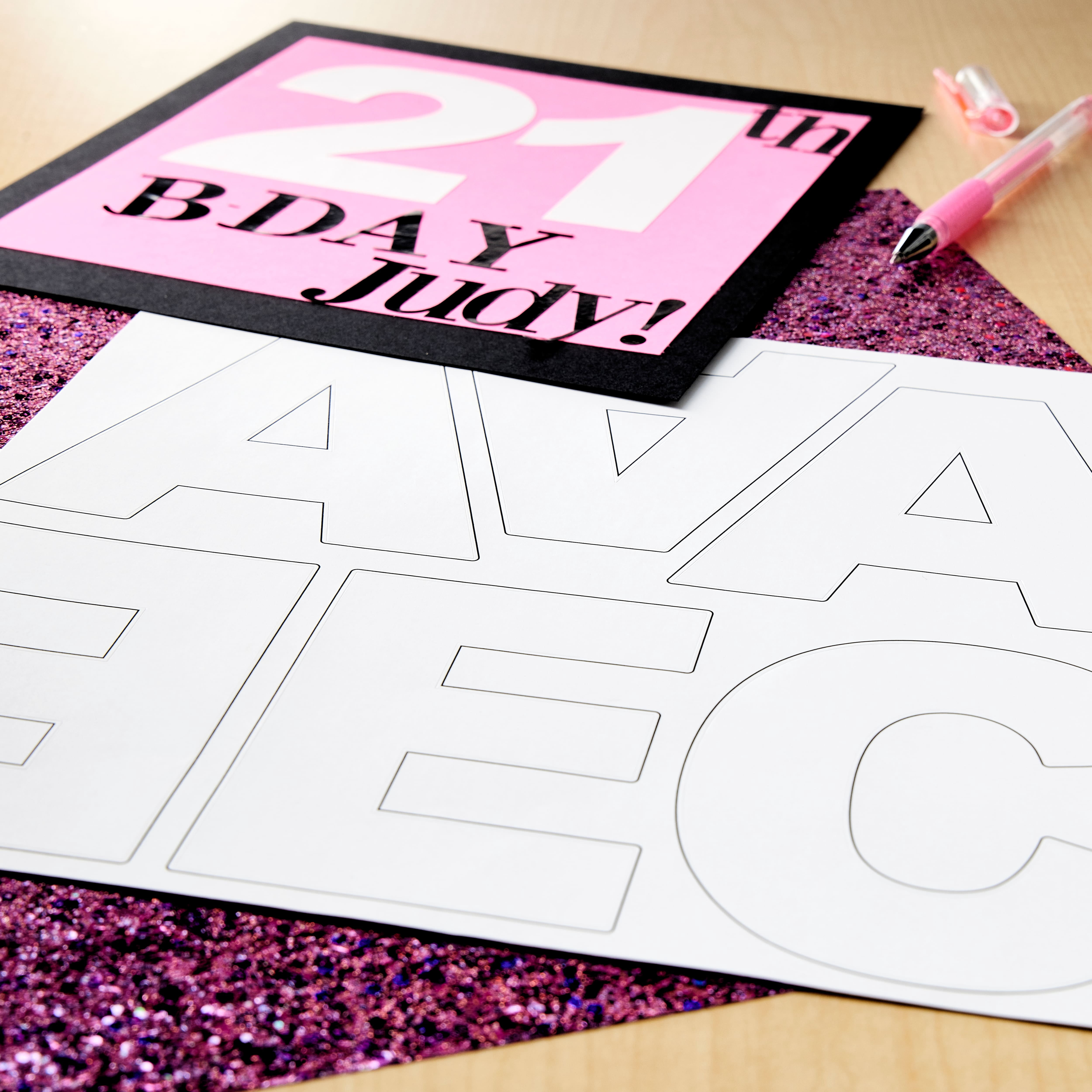 Recollections Large White Block Alphabet Stickers, 12 Packs: 74 ct. (888 total)