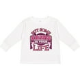 thumbnail image 3 of Inktastic Theater Put Some Drama In Your Life Girls Long Sleeve Toddler T-Shirt, 3 of 5