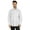 White, variant on Bestman Solid Shirt For Mens Long Sleeves With Cuff Patch Pocket Shirt Cotton Office Wear