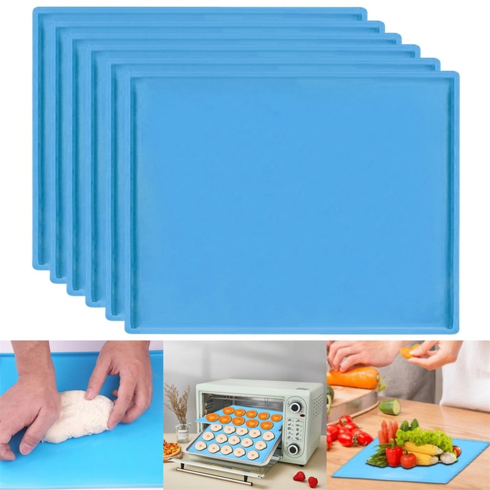 6Pcs Silicone Dehydrator Mats Nonstick Baking Tray Liners Compatible With For Cosori Oven And Food Dehydrators