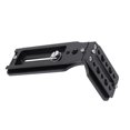 thumbnail image 2 of Soporte portátil de aleación de Aluminio L, Placa de liberación rápida con Orificios para Tornillos de 1/4 de Pulgada y Tornillos de 1/4 de Pulgada Compatible con la mayoría de Las cámaras Amonsee NO, 2 of 6