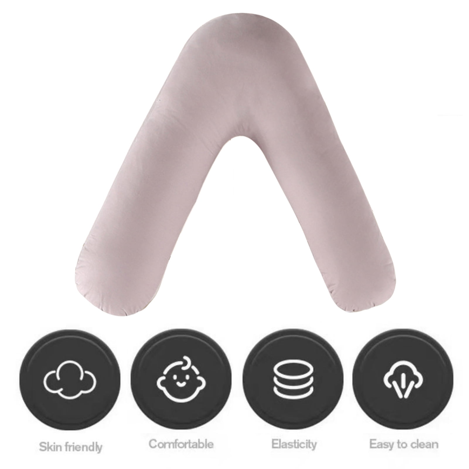 SamFansar Pregnancy Pillow V-shaped Pregnancy Pillow Pregnancy Pillow Comfort Support for A Peaceful Sleep