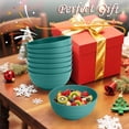 thumbnail image 2 of Homienly Wheat Straw Small Bowls, Unbreakable Dessert Bowls 8 PCS, 10 OZ Small Plastic Bowl for Kitchen, Microwave & Dishwasher Safe Mini Bowl for Snack, Ice Cream, Yogurt,Portion Control(Multi), 2 of 9