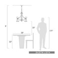 thumbnail image 3 of Golden Lighting Torbellino 5 Light Nook Chandelier, 3 of 3