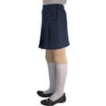 thumbnail image 2 of French Toast Girls 2T-4T Two Tab Pleated Scooter (Navy - 3T), 2 of 2