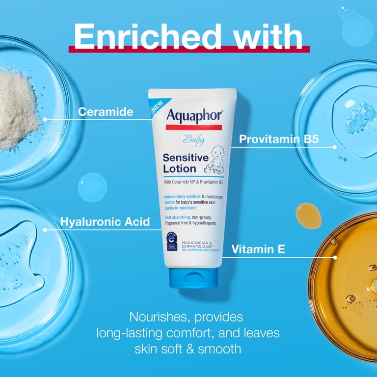Aquaphor Baby Sensitive Lotion, 8 fl oz photo 4