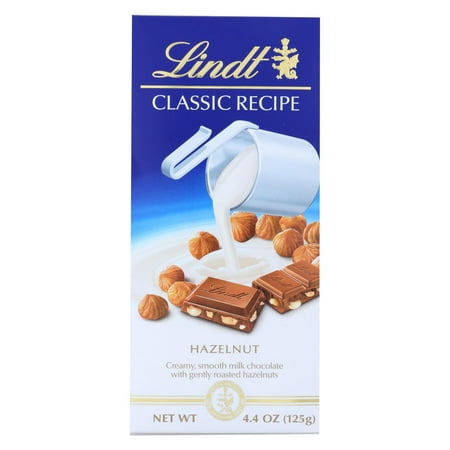Lindt Classic Recipe Hazelnut Milk Chocolate Bar - 4.4oz