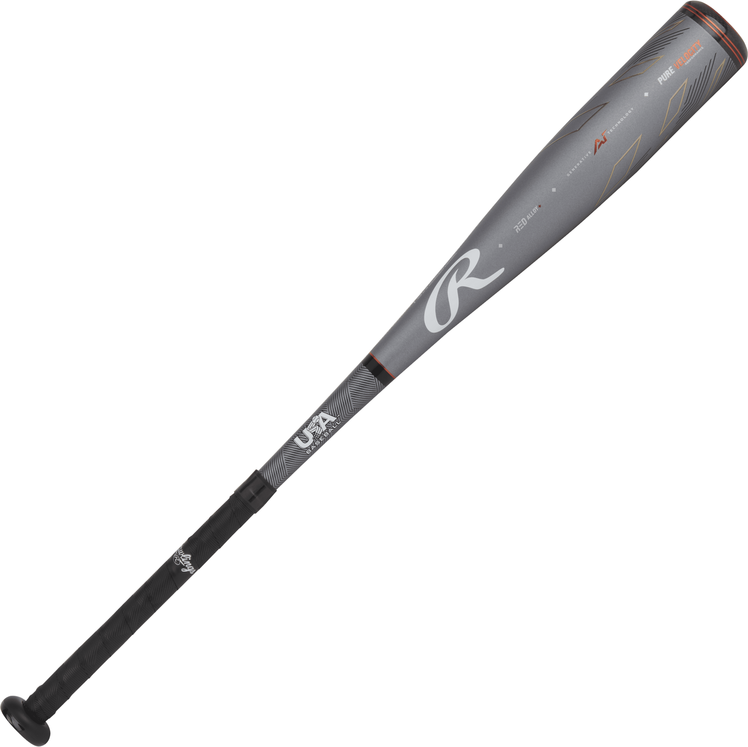 Rawlings Mach AI (2 5/8" Barrel with AI Tech) USA Youth Baseball Bat | 31" | -10