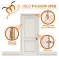 thumbnail image 4 of Rubber Door Stopper Wedge, Durable Door Stops for Police, Firefighter and Emergency Medical Services Gear Accessories (2 Black & 2 Orange), 4 of 4