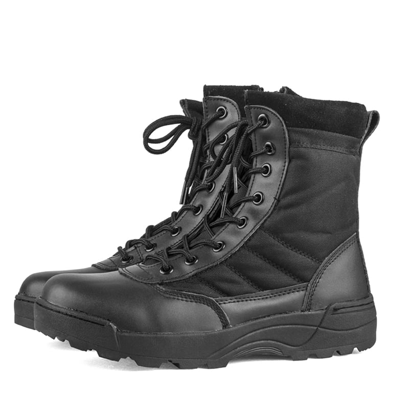 Men Outdoor Army Tactical Boot Military Combat Desert Boot Lightweight SWAT Shoe 