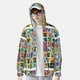 thumbnail image 2 of Fotbe Cute Dogs Collage Chaqueta con Protección Solar UPF 50+ para Hombre y Mujer, Camisa con Capucha y Bolsillos-Medium, 2 of 7