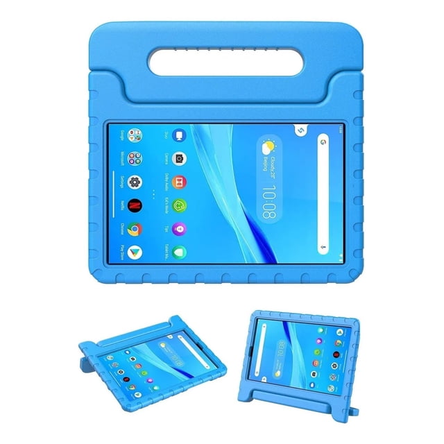 Paquete de Mica de Hidrogel y Funda para Xiaomi Pad 2 Agarradera Azul