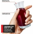 thumbnail image 4 of Glass Wine Carafe,6 Oz Small Carafe for Wine, Tasting, Champagne,, Glass Wine Carafe Decanter for Individual Pours 12pcs, 4 of 7