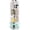 White, variant on 4-Tier Rotating Bookshelf, Corner Book Shelf Tower, Floor Standing Tall Industrial Book Magazines Storage Organizer, Narrow Rustic Metal Swivel Bookshelves for Living Room Home Office，Black