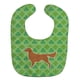 thumbnail image 1 of "Treasures Shamrocks Baby Babero, Golden Retriever, Grande" Caroline's Treasures BB6409BIB, 1 of 1