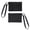 Black, variant on Compact Travel Wallet - Lanyard Keychain Card Case with Coin Pocket, Small Lightweight Toiletry Bag, Essential Passport and Credit Card Holder (Navy)