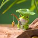 thumbnail image 5 of Desktop Decorations Cute Animals Fishing Shape Cartoons Novelty Gift Resin Decorations Desktop Ornaments Small Gifts With glue 2ml, 5 of 6