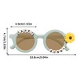 thumbnail image 3 of Fnochy Children's Sunglasses Sun Protection Trendy Round Adorable Small-Frame Sunglasses for Kids - Perfect for Summer Adventures and Outdoor Fun, 3 of 6