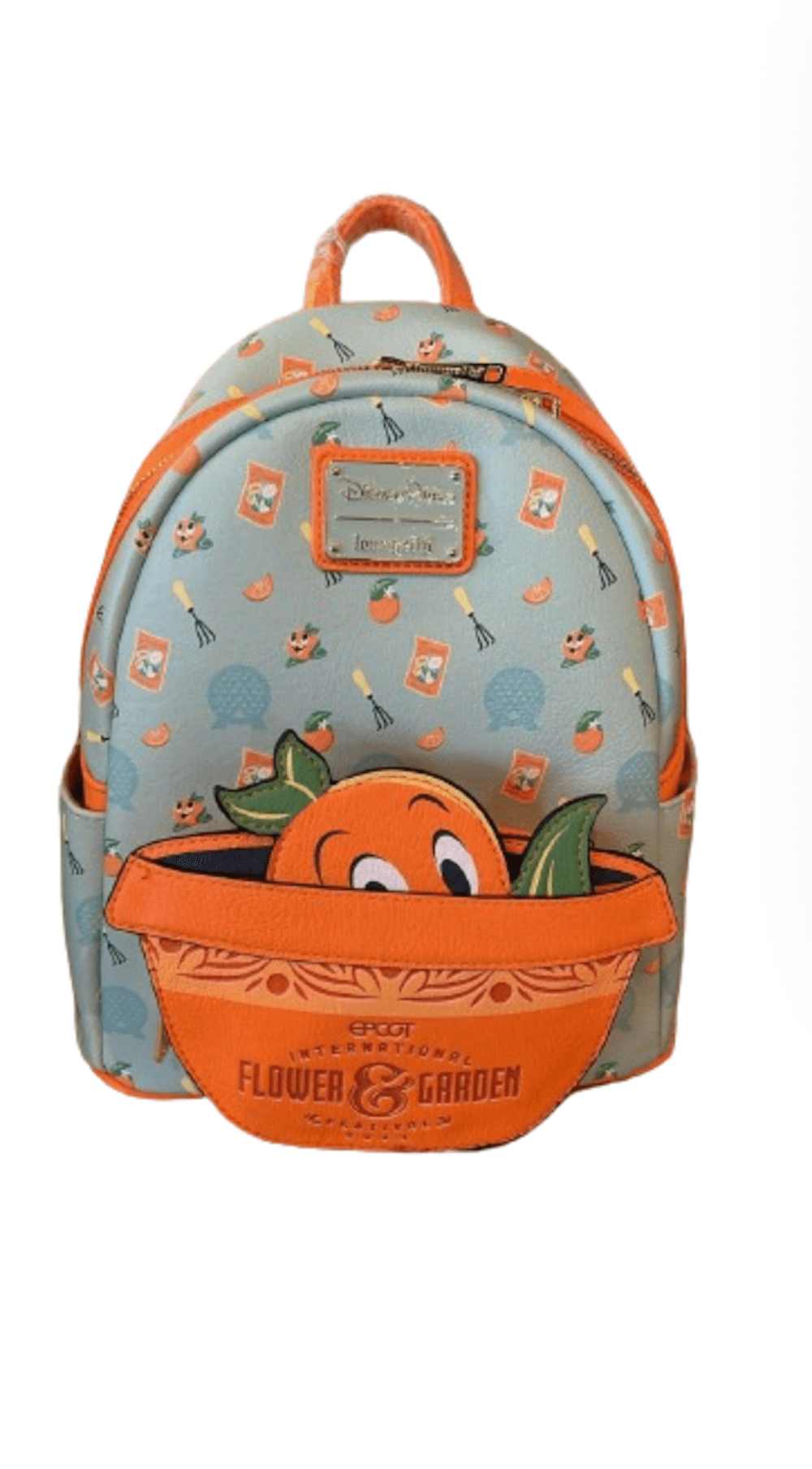 Disney Epcot 2024 Orange Bird Loungefly Mini Backpack
