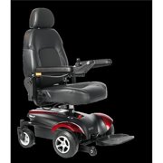 Merits Health Products P322A5ARMUB Vision CF Power Wheelchair, Red