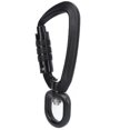 thumbnail image 2 of Carabiner Clip Carabiner Heavy Duty Climbing Carabiner Key Ring Carabiner Clip Auto Locking 360 Rotational Hook Accessory For Dog Leash Hammocks Backpacks, 2 of 8