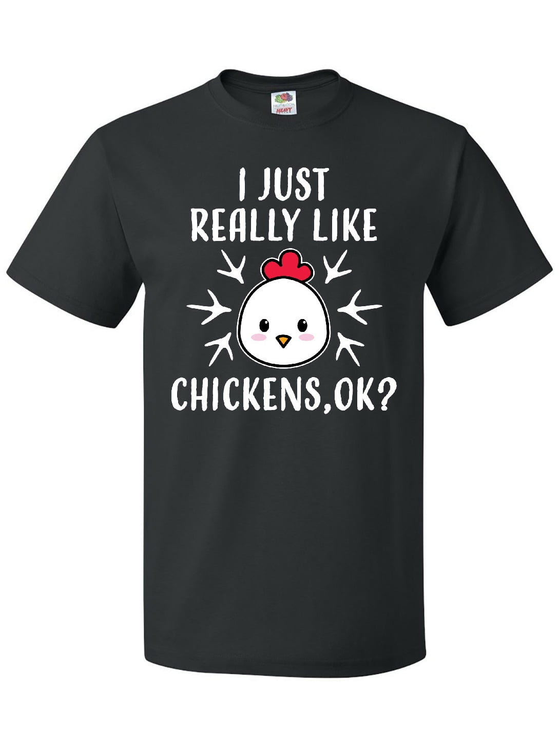 Inktastic I Just Really Like Chickens Ok Baby T-Shirt Inktastic I Just Really Like Chickens Ok Baby T-Shirt