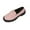 Pink, variant on KEGIRLOM Women's Fashionable And Casual Four-Season Loafers Solid Color Round Toe Thick Heel Low Heel Thick Sole Shoes Pink Size 5.5