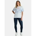 thumbnail image 2 of Disney Women's Stitch Graphic Tee with Short Sleeves, Sizes XXS-2XL, 2 of 5
