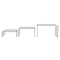 thumbnail image 4 of 3pcs Square Acrylic Clear Display Stands Showcase Set Jewelry Makeup Holder, 4 of 10
