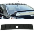 thumbnail image 2 of Ikon Motorsports Roof Spoiler for 2008-2017 Mitsubishi Lancer Sedan 4-Door ABS Rear Roof V Style Shark FIN Spoiler, 2 of 7