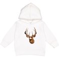 thumbnail image 2 of Inktastic Deer Head Hunter Toddler Hoodie, 2 of 4