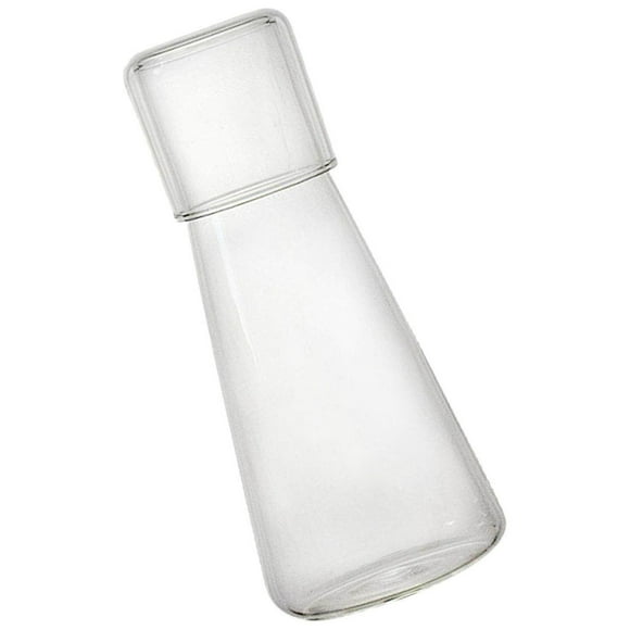 Carafe Pot d'Eau Récipients de Jus de Réfrigérateur Clair Pot de Pichet d'Eau pour Jus de Lait 800ml