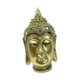 thumbnail image 5 of Escultura de la estatua de la cabeza de Buda Ornamento de mesa coleccionable religioso Figura de Buda para el gabinete Desk Restaurant Decoración del Color de cobre, 5 of 9