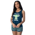thumbnail image 7 of Star Wars Women's The Mandalorian Baby Yoda Racerback Tank Shorts Pajama Set, 7 of 7
