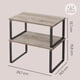 thumbnail image 3 of SONGMICS Estante para Especias, Juego de 2, Organizador de Armario, Especiero de Cocina Extensible, Beige Capuchino, 3 of 9