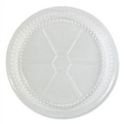 Boardwalk Round Aluminum To-Go Container Lids, Dome Lid, 9", Clear, Plastic, 500/Carton
