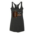 thumbnail image 2 of Wild Bobby Football Fingerprint It's in My DNA Sports Women Tri-Blend Racerback Tank Top, 2 of 6