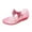 Pink, variant on WERYOUNG Girls Sandals Summer Fashion Sparkly Bow Soft Sole Jelly Princess Shoes Kids Leisure Birthday Party Sandal,Blue,3.5-4 Years