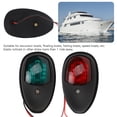 thumbnail image 1 of Feux de Navigation de Bateau, Feux de Bateau Rouges et Verts, 1paire Témoin de Navigation Marine Lampe Étanche 10-30V Large Pression d'Expédition, 1 of 8