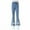 Blue3, variant on zbxnLI Girls Flare Jeans High Waisted Bell Bottom Denim Pants Cute Bootcut Denim Trousers with Pockets