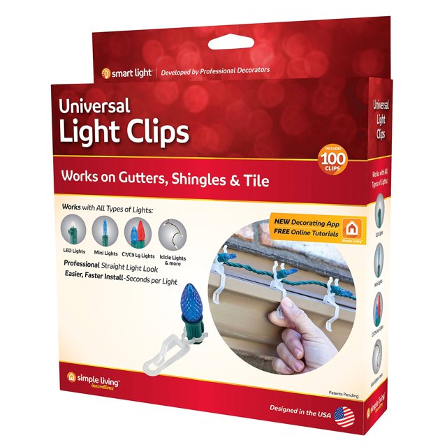 Clips de luz Univ 100ct