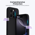 thumbnail image 4 of Funda de teléfono ORNARTO compatible con iPhone 16 Pro Max de 6.9", 4 of 7