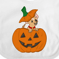 thumbnail image 4 of Inktastic Halloween Chihuahua Pumpkin Boys or Girls Baby Bib, 4 of 4