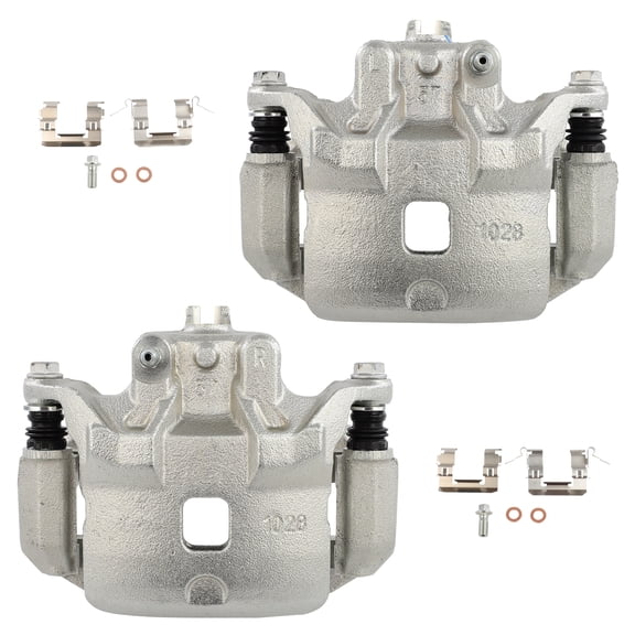 ECCPP 19B3306 19B3307 Front Left & Right Brake Caliper Assembly Fit For 2007-2019 for Nissan for Sentra [2PCS]
