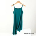 thumbnail image 1 of Combinaison Sans Couture en Soie Glacée pour Femmes Été Grande Taille Jupon Sans Manches Combinaison Intérieure Robes en Modal, 1 of 5