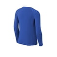 thumbnail image 4 of Sport-Tek  Youth Long Sleeve Rashguard Tee. YST470LS - XS True Royal, 4 of 4